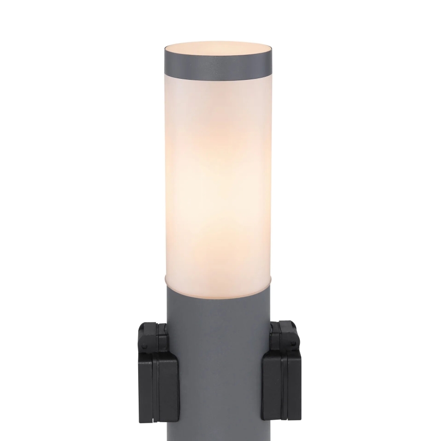 Globo 3158AK - Spoljašnja lampa sa 2 utičnice BOSTON 1xE27/23W/230V IP44