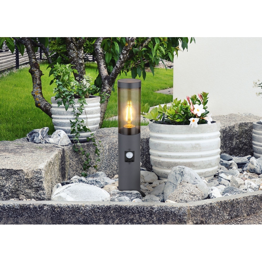 Globo - Spoljašnja lampa sa senzorom 1xE27/15W/230V 45 cm IP44