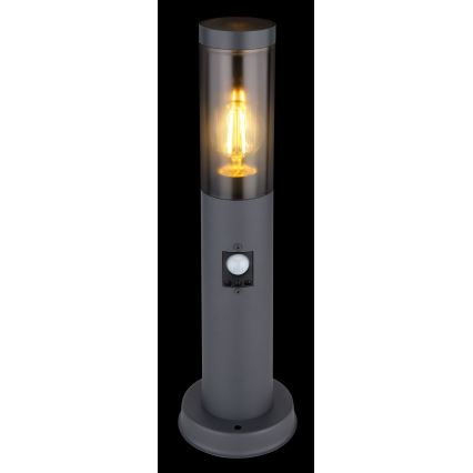 Globo - Spoljašnja lampa sa senzorom 1xE27/15W/230V 45 cm IP44