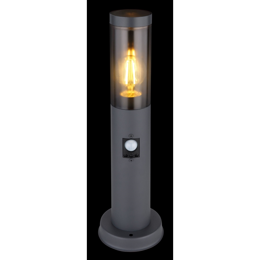 Globo - Spoljašnja lampa sa senzorom 1xE27/15W/230V 45 cm IP44