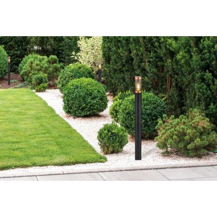 Globo - Spoljašnja lampa 1xE27/23W/230V IP44 110 cm crno/bakreno
