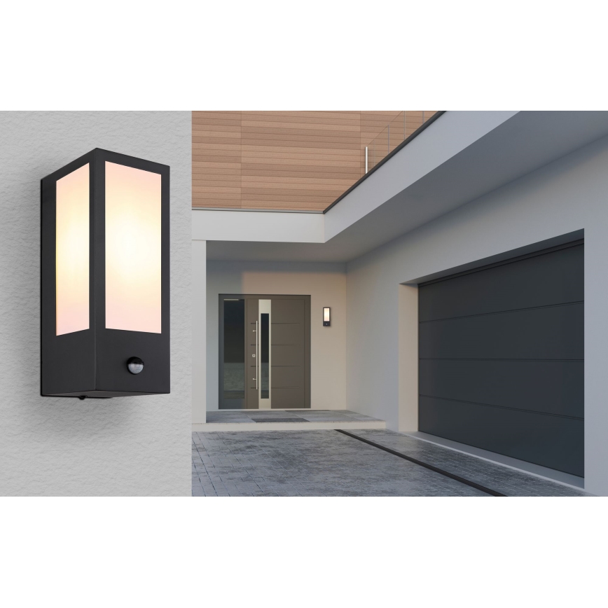 Globo zidna Lampa sa senzorom 1xE27/60W/230V IP44