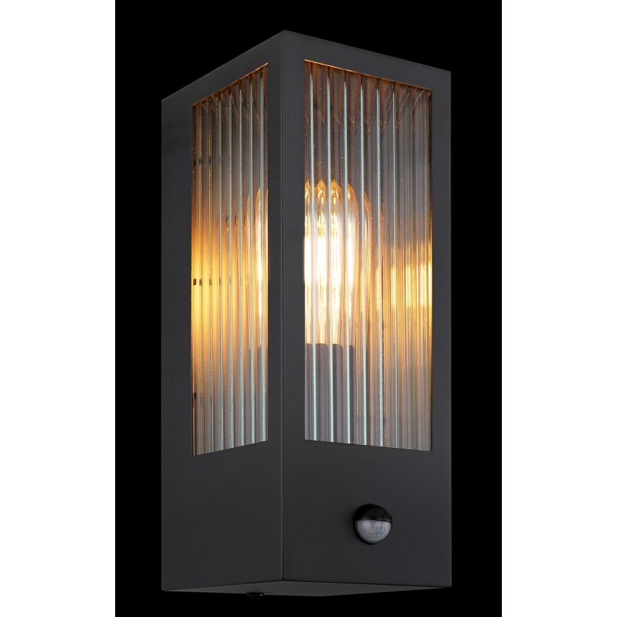 Globo zidna Lampa sa senzorom 1xE27/60W/230V IP44