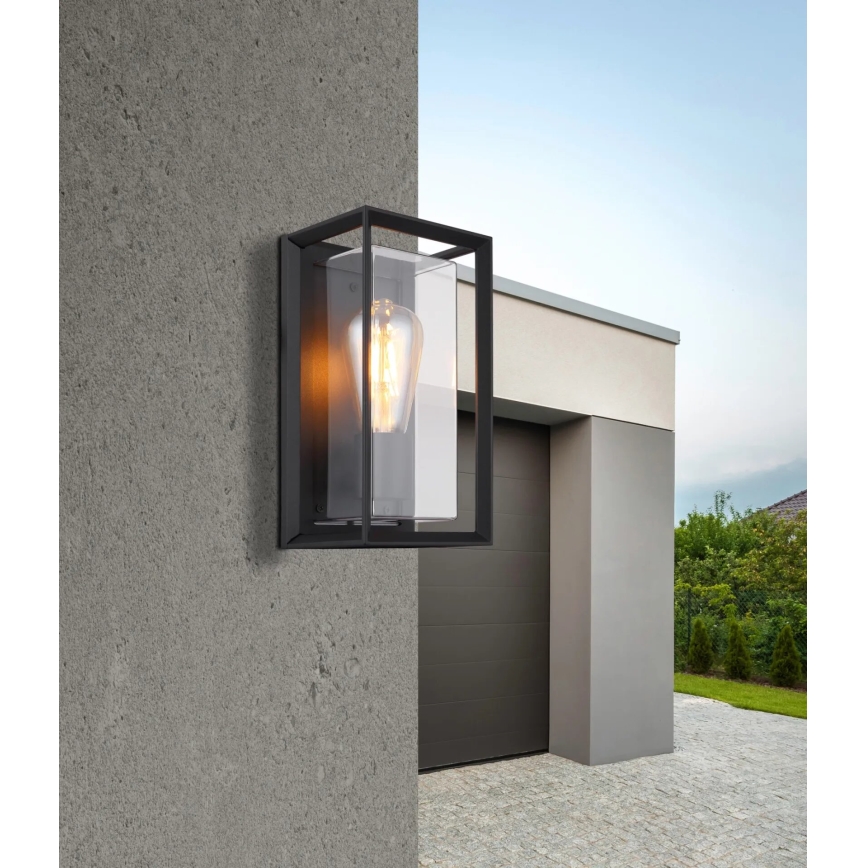 Globo - Spoljašnja zidna lampa 1xE27/60W/230V IP44 crno