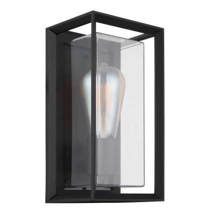 Globo - Spoljašnje zidno svetlo 1xE27/60W/230V IP44 crno