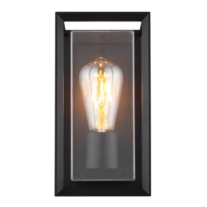 Globo - Spoljašnje zidno svetlo 1xE27/60W/230V IP44 crno