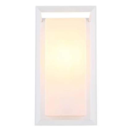 Globo - Spoljašnja zidna lampa 1xE27/60W/230V IP44 bela