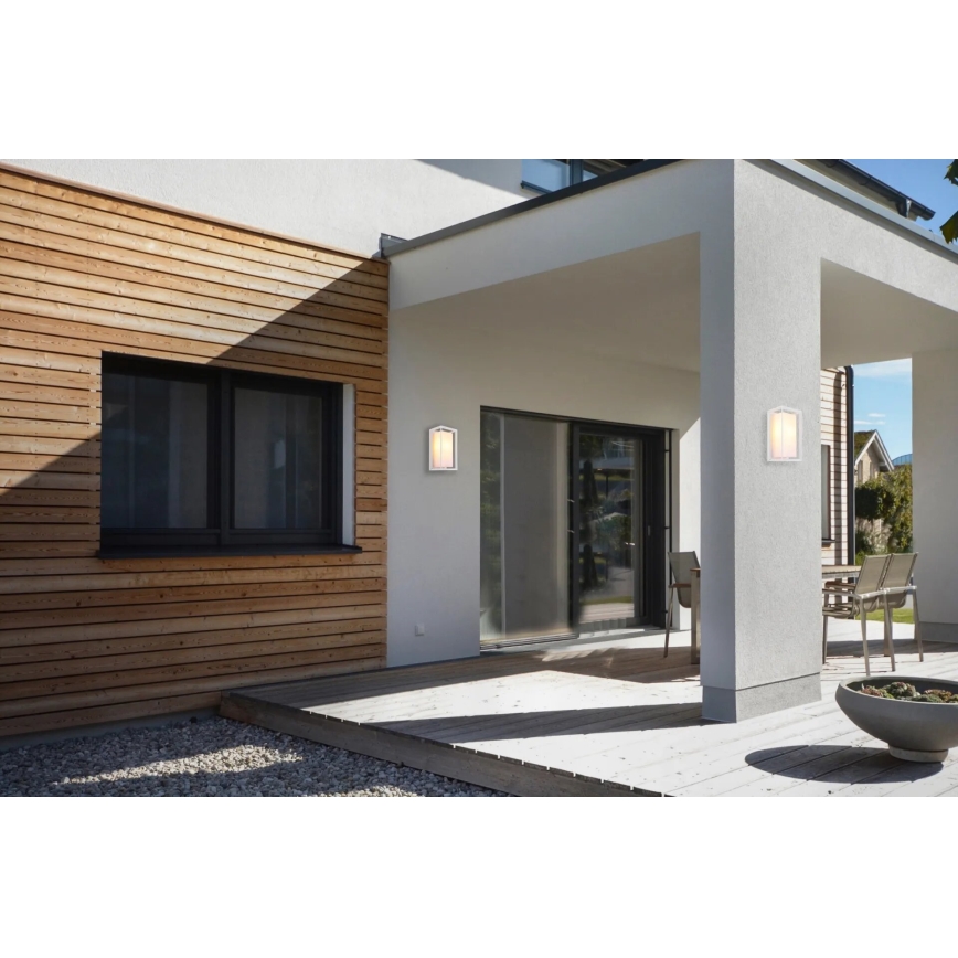 Globo - Spoljašnje zidno svetlo 1xE27/60W/230V IP44 belo