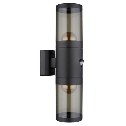 Globo zidna lampa sa senzorom 2xE27/40W/230V IP44