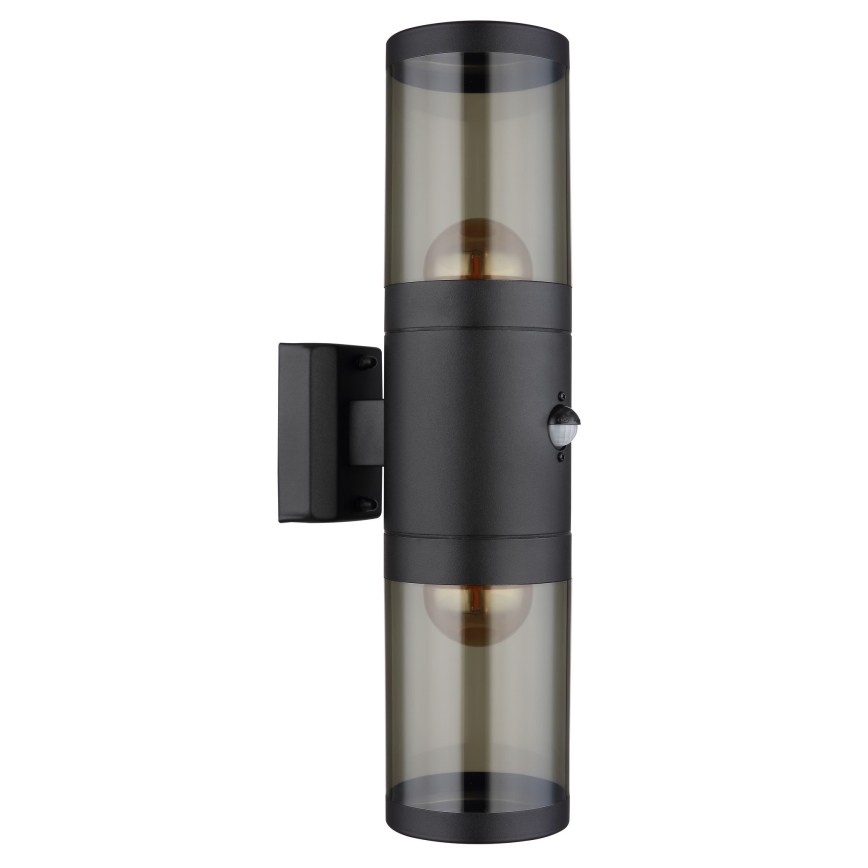 Globo zidna lampa sa senzorom 2xE27/40W/230V IP44