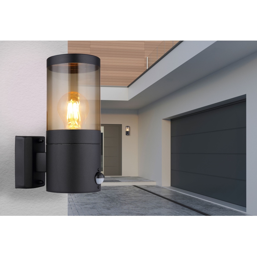 Globo zidna Lampa sa senzorom 1xE27/60W/230V IP44
