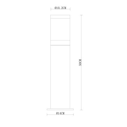 Globo - Spoljašnja lampa 1xE27/60W/230V 50 cm IP44