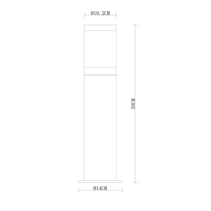 Globo - Spoljašnja lampa 1xE27/60W/230V 50 cm IP44