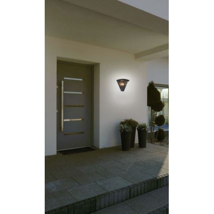 Globo 32093A - Spoljašnja zidna lampa SALLA 1xE27/60W/230V IP44