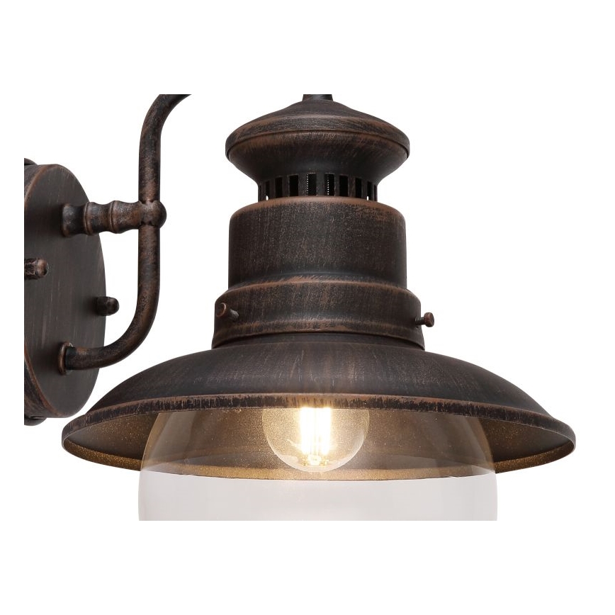 Globo - Spoljašnja zidna lampa 1xE27/60W/230V IP44