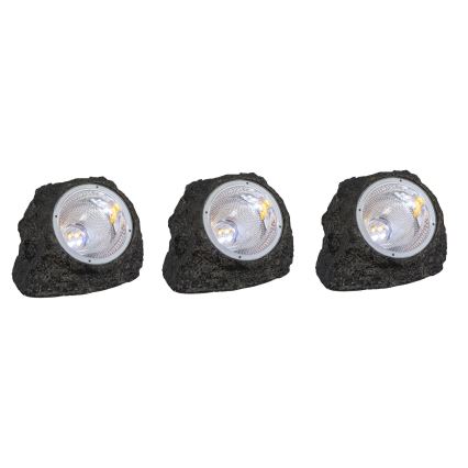 Globo - Set 3x LED Solarno svetlo LED/1,2V IP44 600 mAh