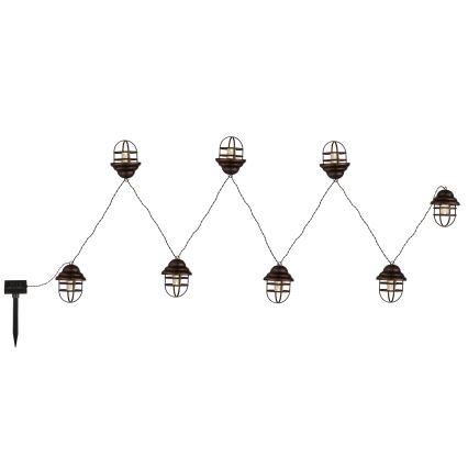 Globo - LED solarna dekorativna lampa 8xLED/3,2V IP44 200 mAh