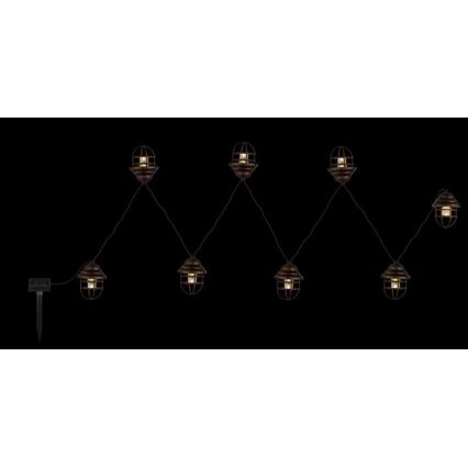 Globo - LED solarna dekorativna lampa 8xLED/3,2V IP44 200 mAh