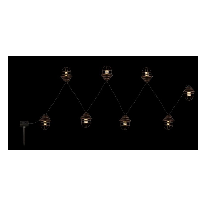 Globo - LED solarna dekorativna lampa 8xLED/3,2V IP44 200 mAh