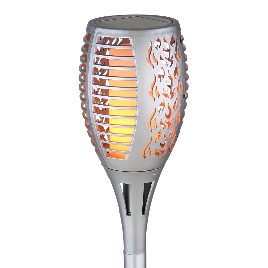 Globo - LED Solarno svetlo LED/3,6W/3V 1800K IP44 sjajni krom