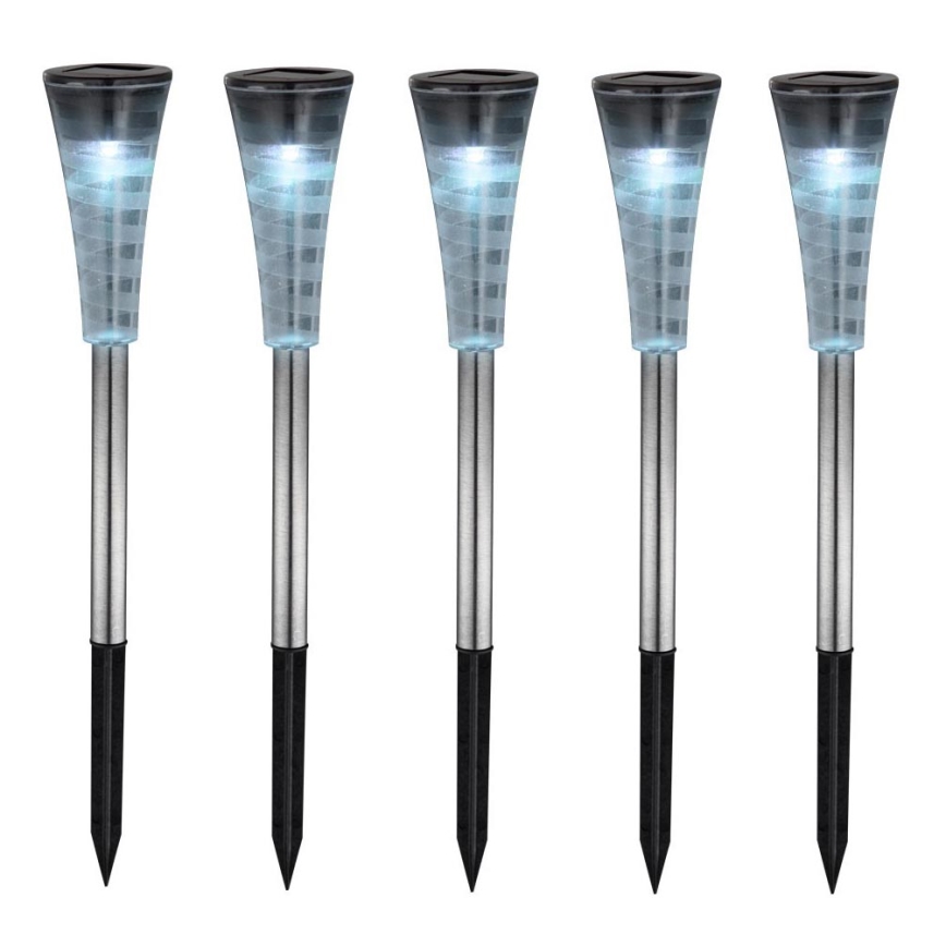 Globo 33079-5 - Set 5x Solarna lampa RGB-LED/0,06W/3,2V IP44