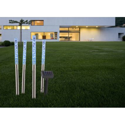 Globo - Set 4x LED Solarno svetlo 4xLED/0,07W IP44 600 mAh