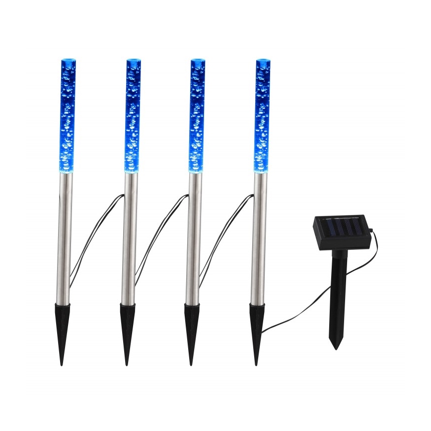 Globo - Set 4x LED Solarno svetlo 4xLED/0,07W IP44 600 mAh