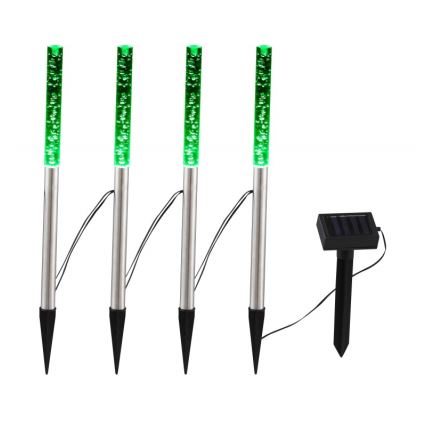Globo - Set 4x LED Solarno svetlo 4xLED/0,07W IP44 600 mAh