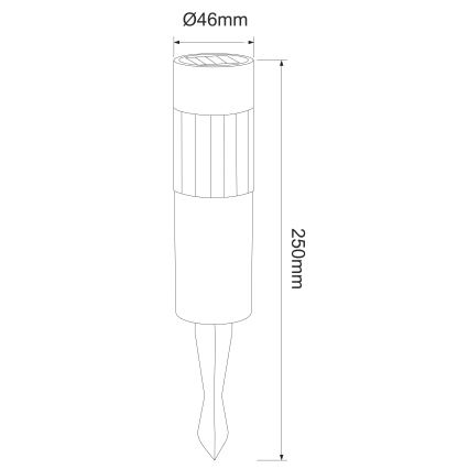 Globo - Set 4x LED Solarna lampa LED/0,06W/3,2V IP44