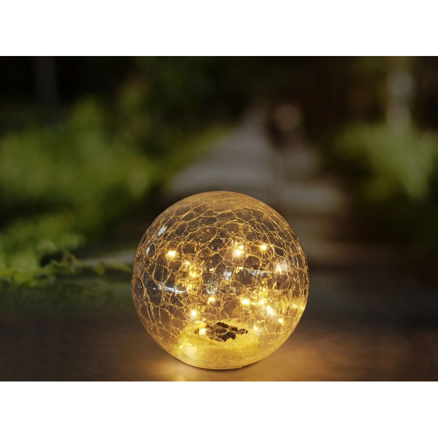 Globo - LED Solarna lampa 20xLED/0,06W/3,2V pr. 19,5 cm IP44