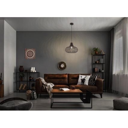 Globo - Luster na sajli 1xE27/40W/230V
