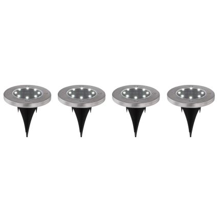Globo - Set 4x LED Solarno svetlo LED/0,1W/3V IP44