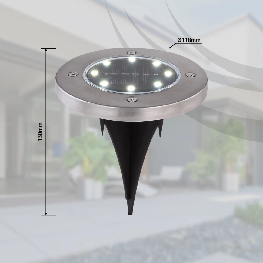 Globo - Set 4x LED Solarno svetlo LED/0,1W/3V IP44