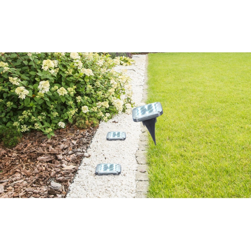 Globo - Set 2x LED Solarno svetlo LED/0,8W/1,2V IP44 300 mAh