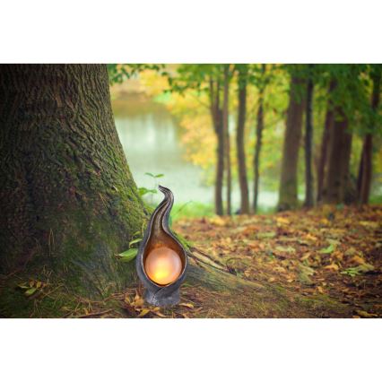 Globo - LED Solarno svetlo LED/2,16W/3V 3000K IP44 srebrno