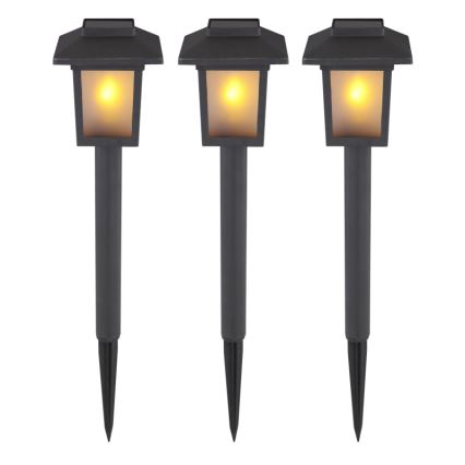 Globo - Set 3x LED Solarna lampa 3xLED/1,2V IP44 200 mAh