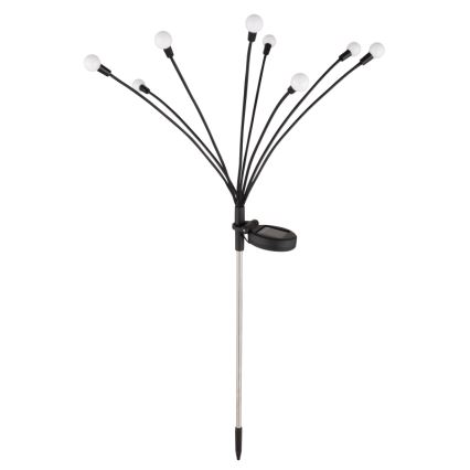 Globo - LED Solarno svetlo 8xLED/0,06W/3,2V 3000K IP44