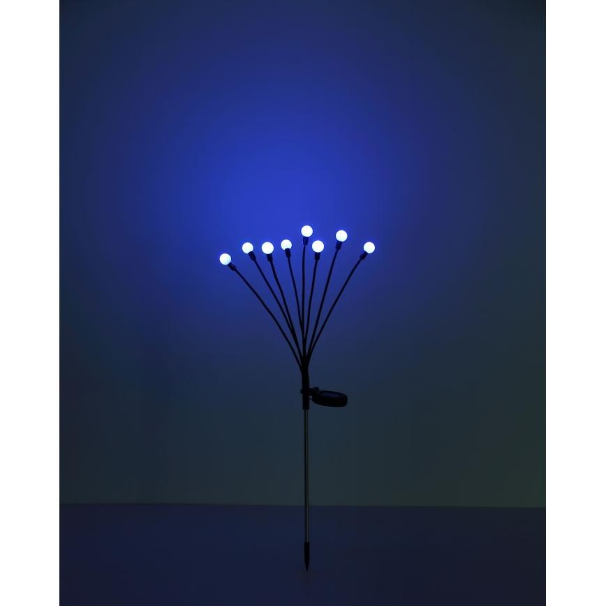 Globo - LED RGB solarna rasveta 8xLED/0,06W/3,2V IP44