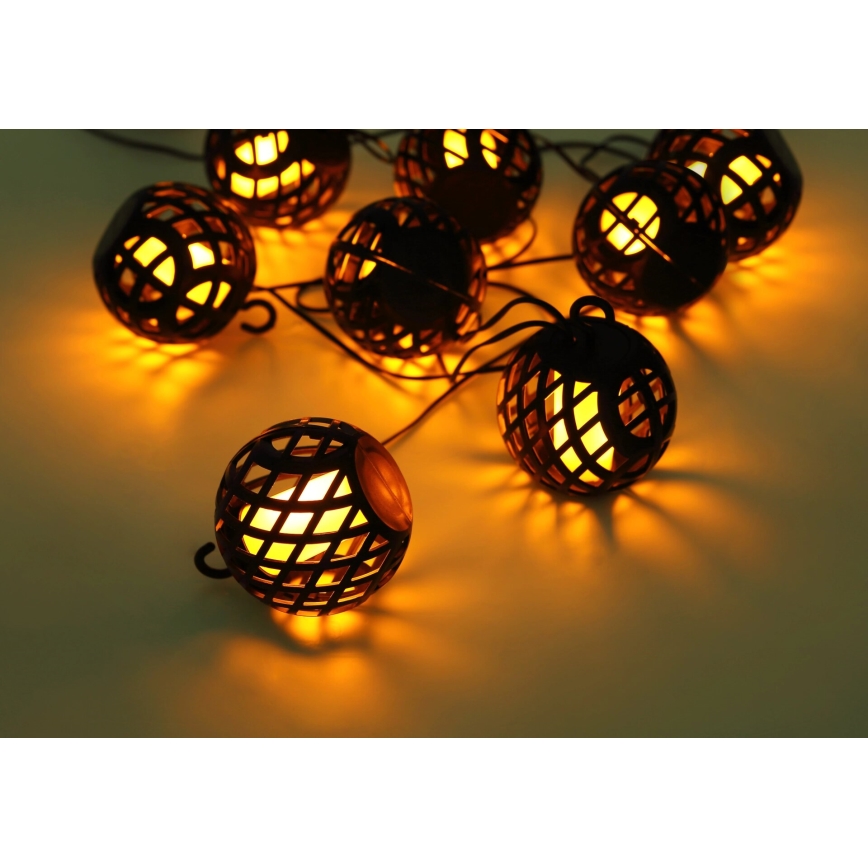 Globo - LED Solarni dekorativni lanac 98xLED/0,1W/3V 410 cm IP44