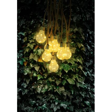 Globo - LED Solarni dekorativni lanac 50xLED/0,06W/3,2V 570 cm IP44