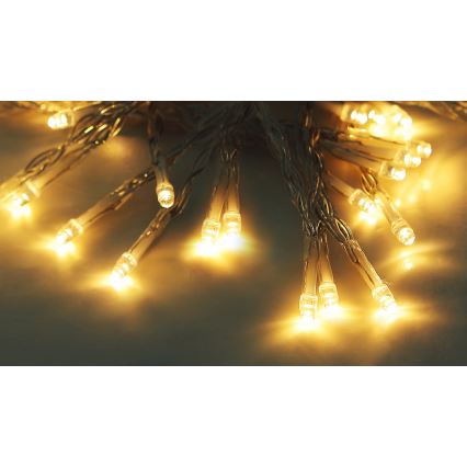 Globo - LED solarna girlanda 10 m 50xLED/2,4V IP44 600 mAh