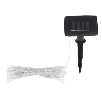 Globo - LED Solarni lanac 10 m 50xLED/2,4V IP44 600 mAh