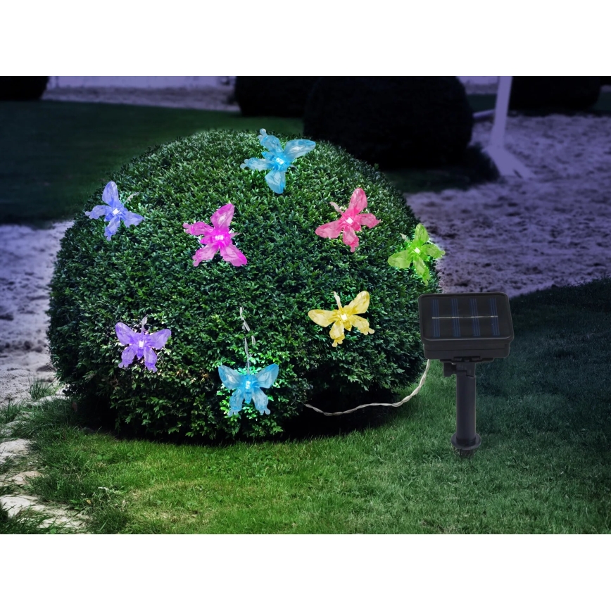Globo - LED RGB Dekorativni lanac 10xLED/0,06W/3,2V 470 cm IP44