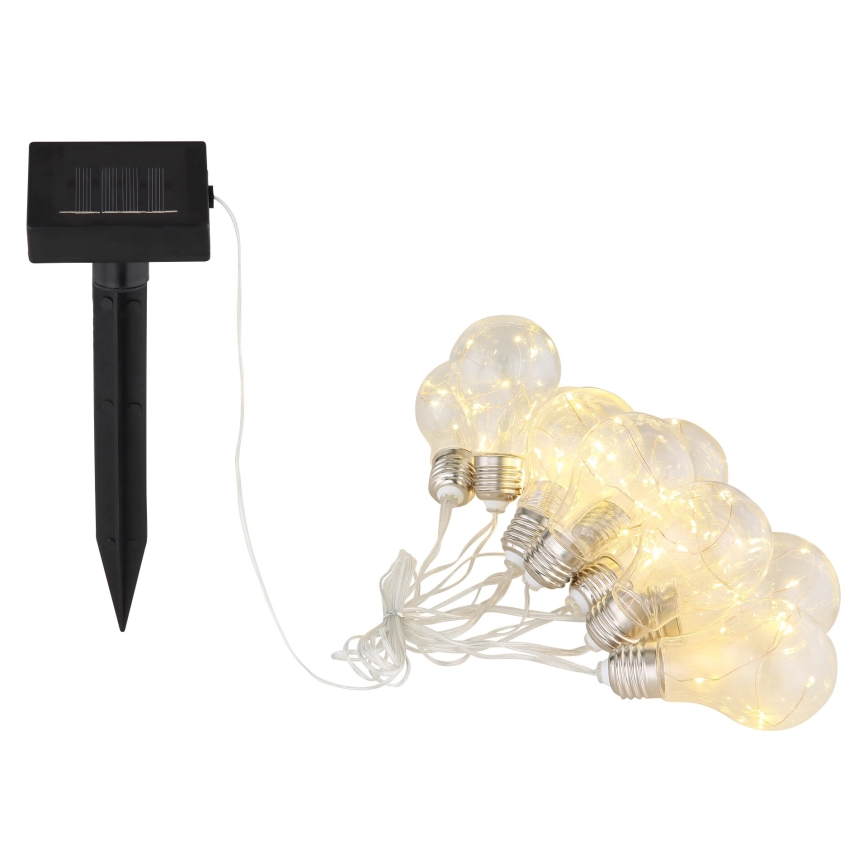 Globo - LED solarni lanac 10xLED/0,06W/3,2V 380 cm IP44