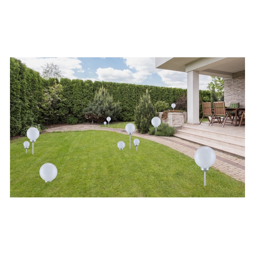 Globo - LED solarna svetiljka 2xLED/0,06W/1,2V IP44 600 mAh