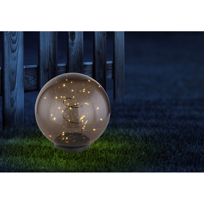 Globo - Solarna lampa 40xLED/0,06W/1,2V pr. 25 cm IP44 600 mAh