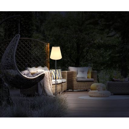 Globo - LED RGB solarna dodirna stojeća lampa LED/0,1W/3V IP44 + Daljinski upravljač