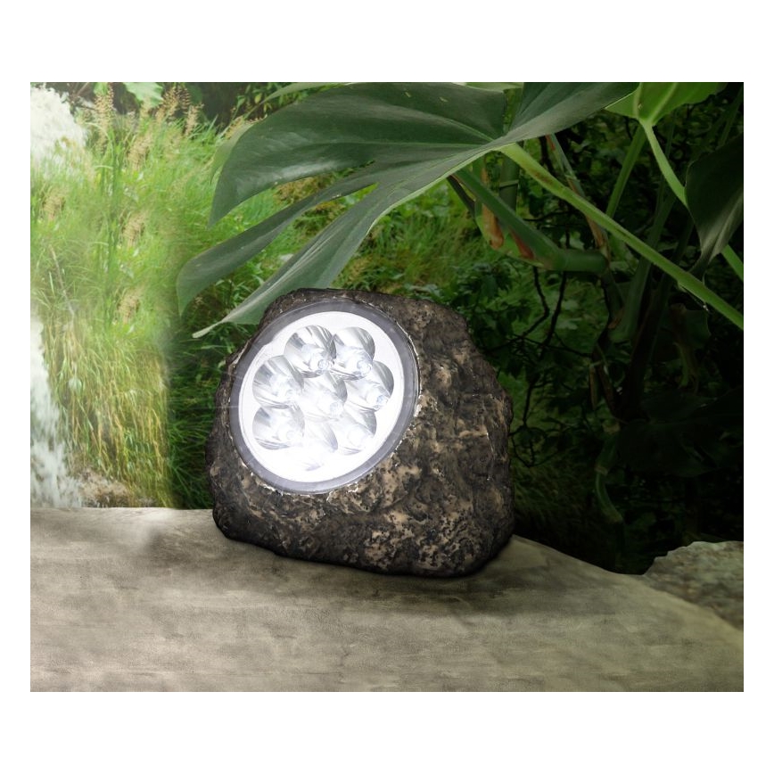 Globo - LED Solarno svetlo 8xLED/0,06W/3V IP44