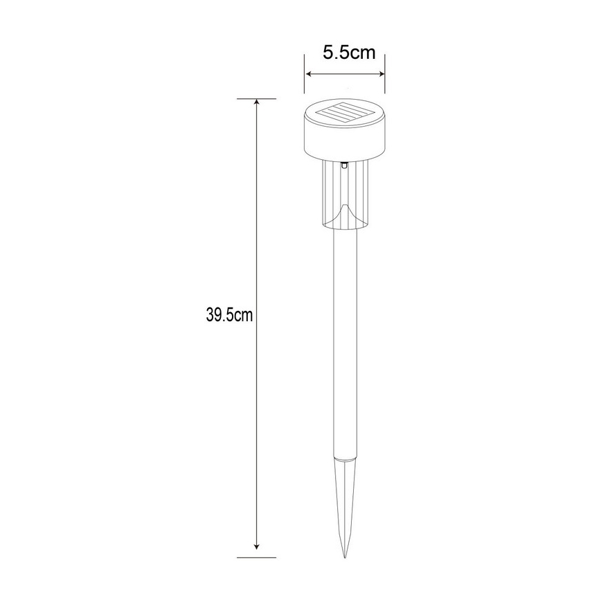 Globo - LED Solarna lampa LED/0,06W/1,2V IP44 200 mAh