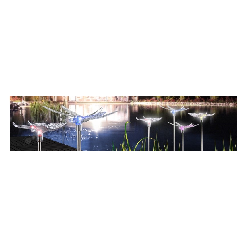 Globo - Set 4x LED Solarno svetlo LED/0,06W/3V IP44